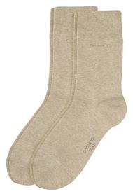 Unisex Basic ca-soft Socks 2p - 8300/sand melange