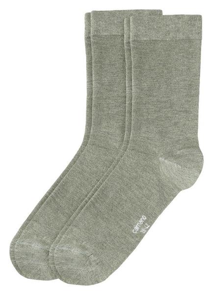 Women Socks Silky 2p - 7800/laurel melange