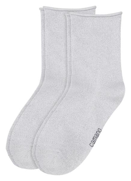 Woman fashion Socks 2P - 1000/white