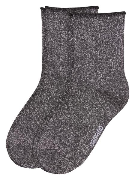 Woman fashion Socks 2P - 9701/dark grey