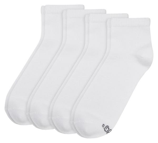 Unisex Basic Quarter 4p - 1000/white