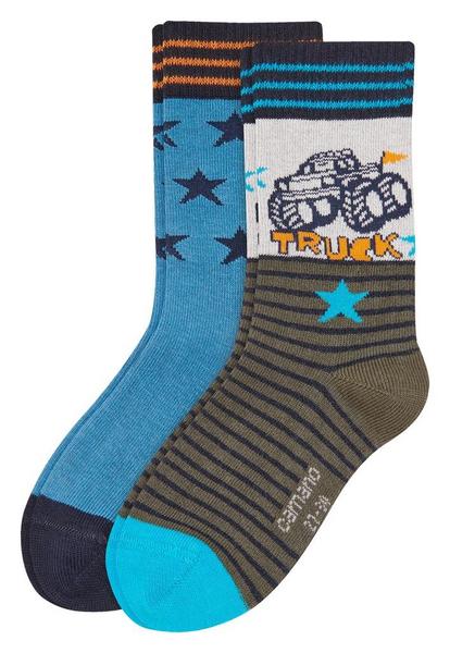 children socks 2p - 4500/heather rose melange