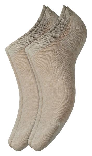 Women cotton fine Sneaker 2p - 8400/desert melange