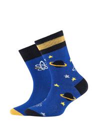 Children ca-soft organic cotton space Socks 2p