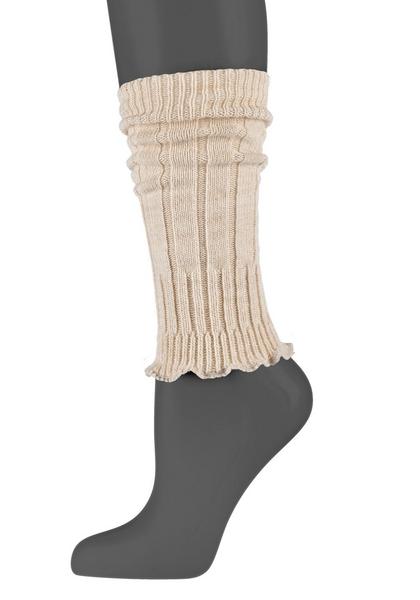 Women wool-mix Arm-/Legwarmer 1p - 1101/birch