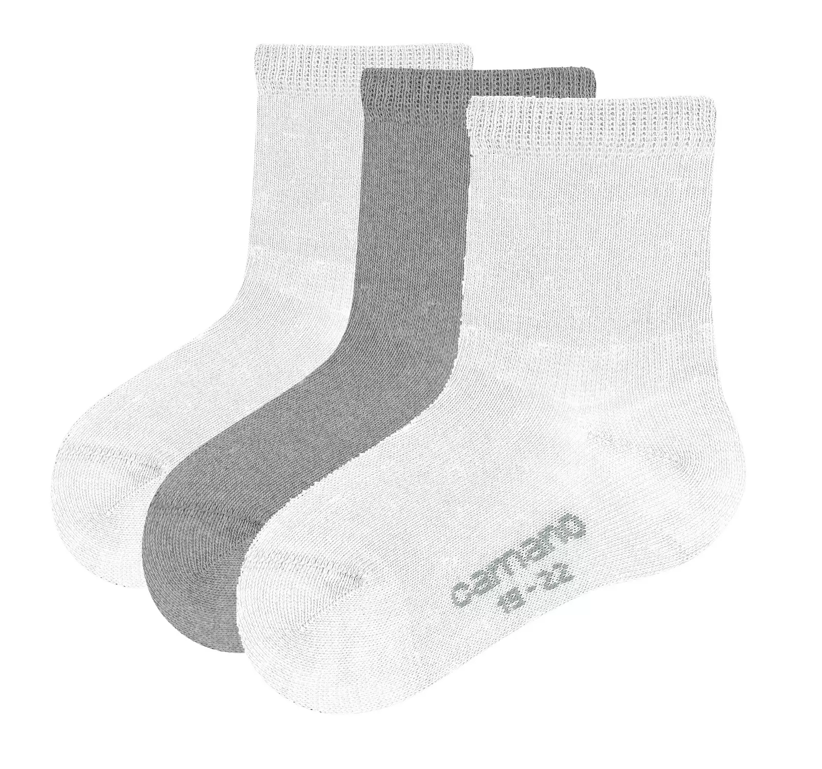 Baby ca-soft organic cotton Socks 3 - 1000/white