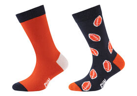 Kids organic cotton Motifs Socks 2p - 2580/mandari