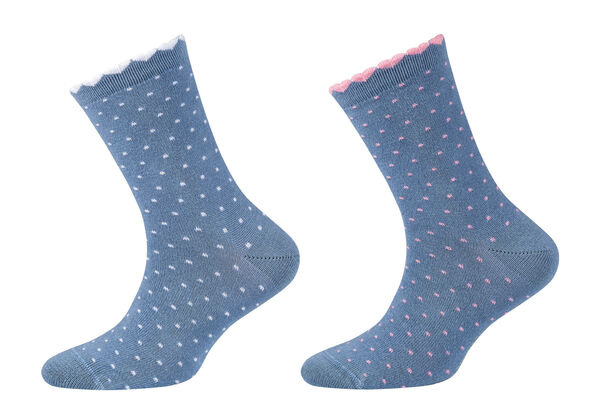Children ca-soft Viscose Socks 2p - 5801/blue