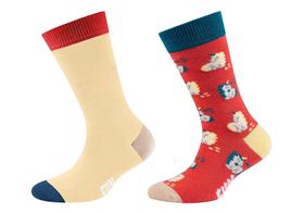 Kids organic cotton Motifs Socks 2p - 2660/shell p