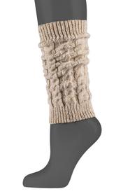 Women cosy cable stitch Legwarmer 1p