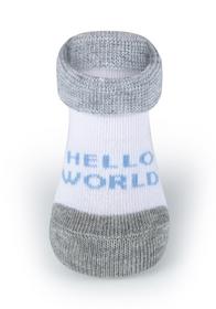 Baby ca-soft organic Socks in Heart - 9200/fog mel