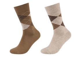 Men ca-soft classic argyle Socks 2p