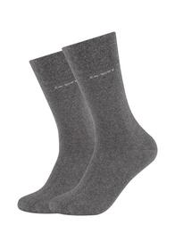 Unisex ca-soft bamboo Socks 2p - 9700/dark grey mi