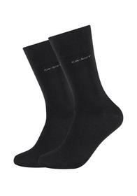 Unisex ca-soft bamboo Socks 2p - 9999/black