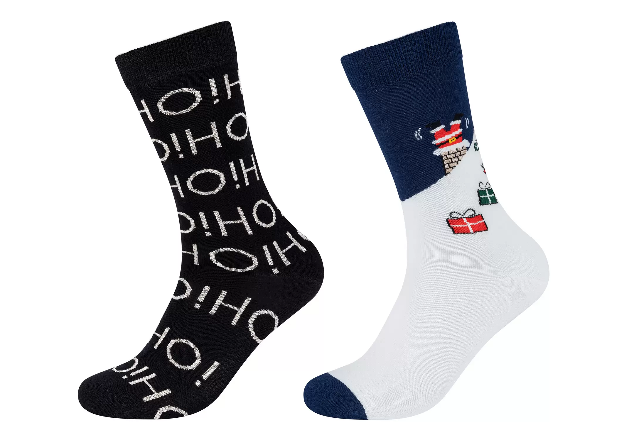 Unisex organic cotton motifs Socks 2p