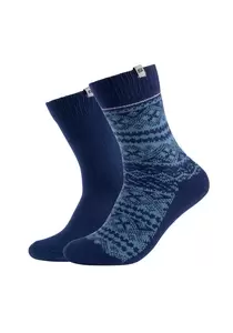 Men Casual Fashion Jacquard Socks 2p