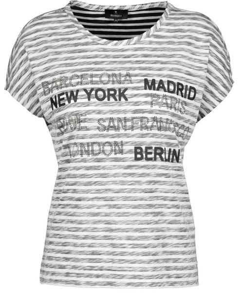 Shirt - 997/schwarz Ringel