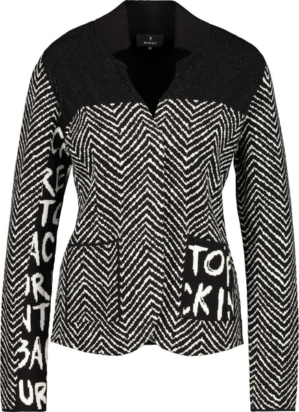 Blazer - 998/schwarz gemustert