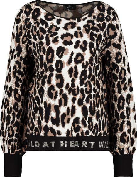 Pullover - 998/schwarz gemustert