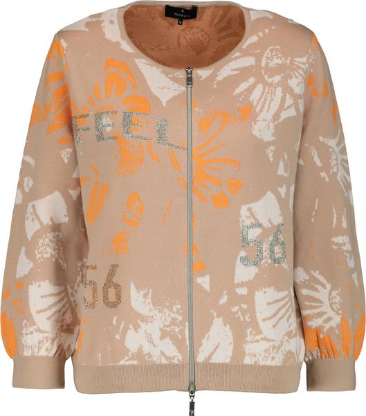 Strickjacke - 152/sahara gemustert