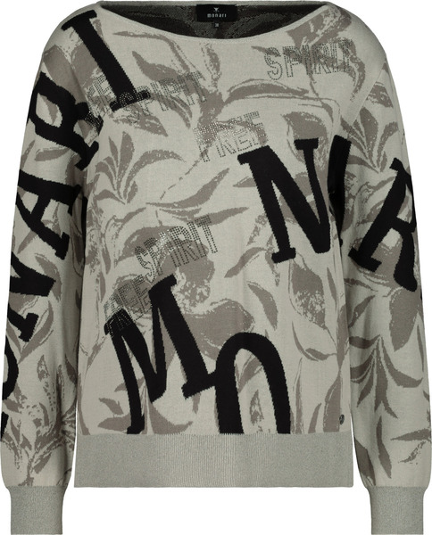 Pullover - 638/frosty green gemustert