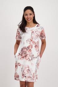 Kleid - 335/vintage rose gemustert