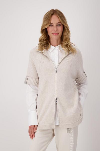 Strickjacke - 159/macadamia melange