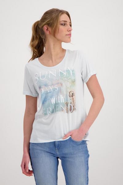 T-Shirt - 694/sea salt