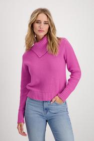 Pullover, deep pink