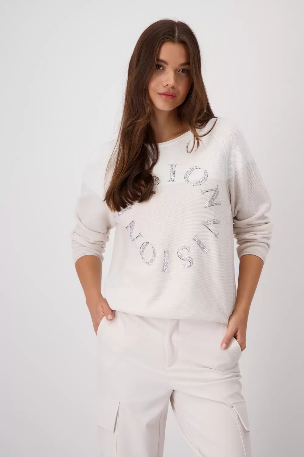 Pullover, creamy beige