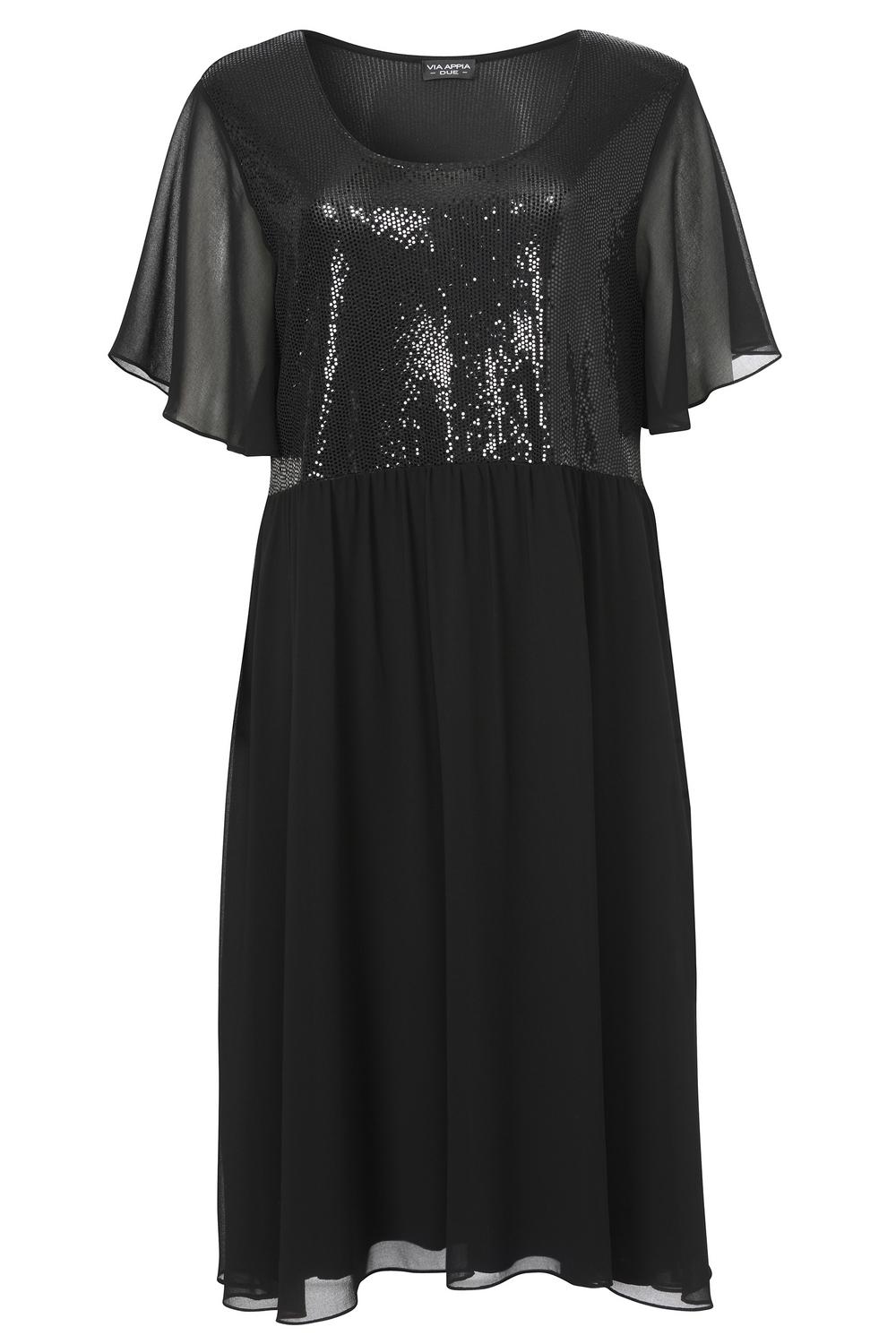 Kleid Rundhals 1/2 Arm female