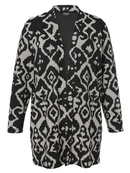 Jacke Offen 1/1 Arm - 100920/schwarz / creme