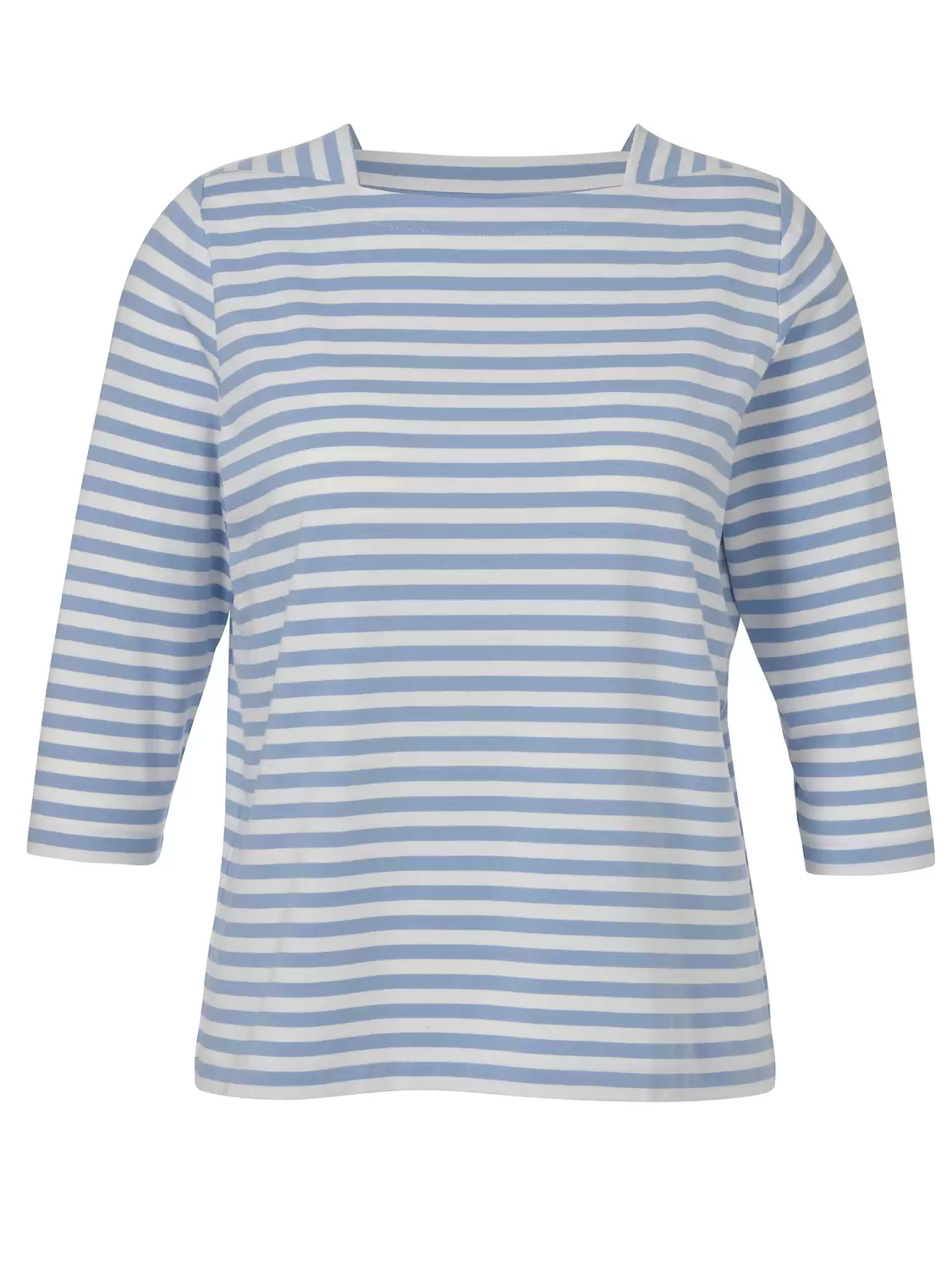 T-Shirt Karree 3/4 Arm Ringel