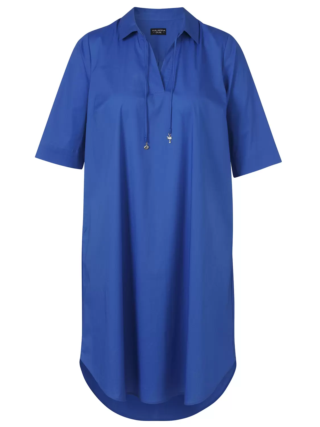 Kleid Hemdkragen 1/2 Arm female