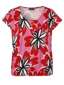 T-Shirt Rundhals 1/2 Arm Druck