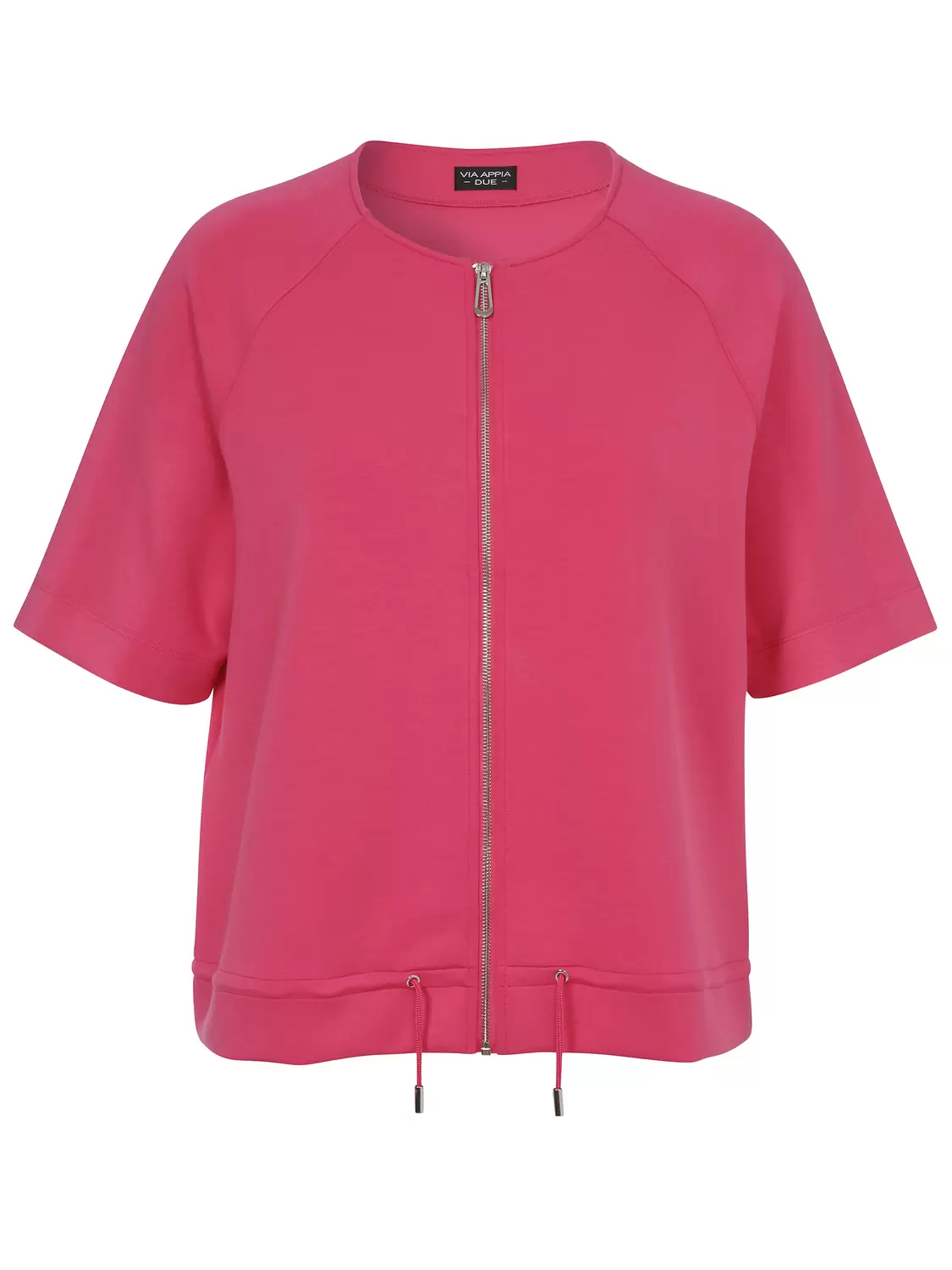 Jacke Rundhals 1/2 Arm Zipper female