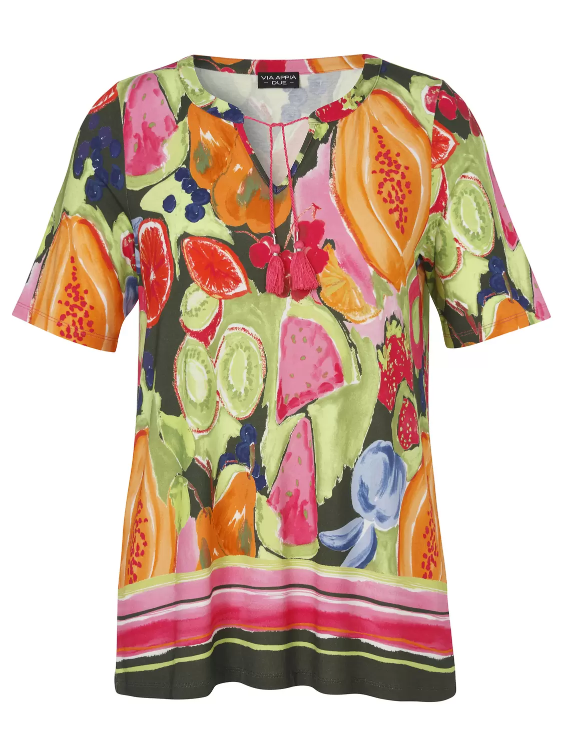 T-Shirt Tunika 1/2 Arm Druck female