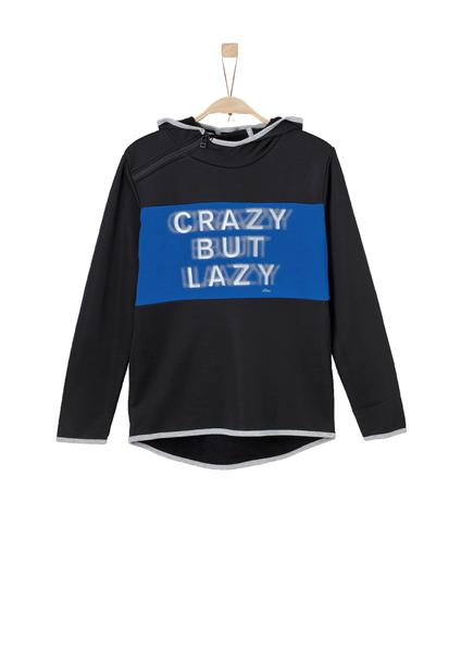 SWEATSHIRT LANGARM - 9999/black