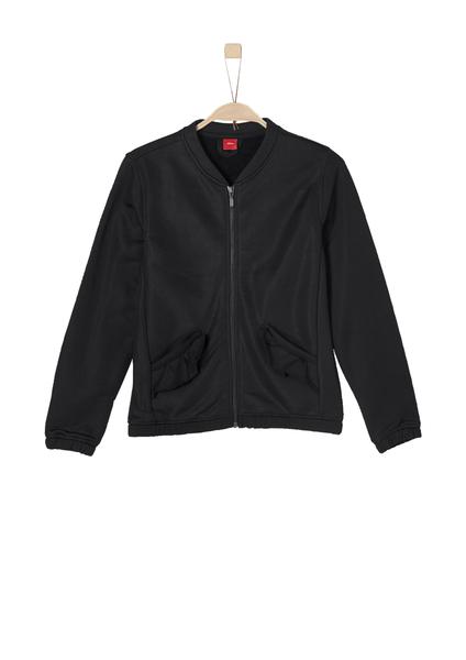 SWEATSHIRT-JACKE - 9999/black
