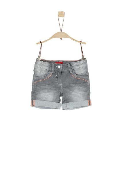 SHORT - 95Z2/grey denim stretch