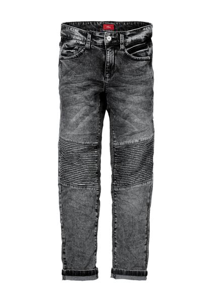 HOSE - 94Z3/grey/black denim stretch