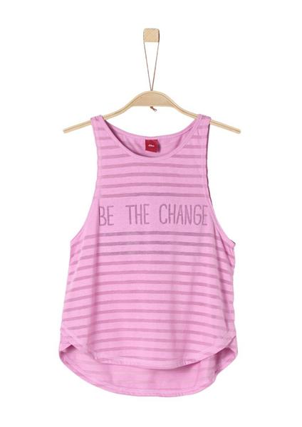 TOP - 44G4/light pink stripes