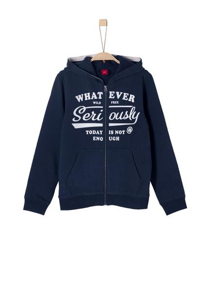 SWEATSHIRT-JACKE - 5876/blue