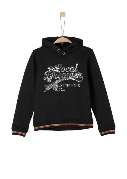 SWEATSHIRT LANGARM - 9999/black
