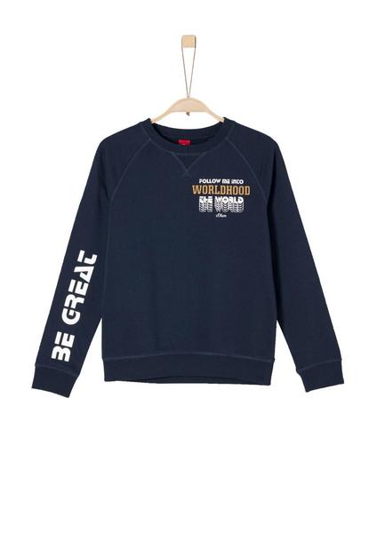 SWEATSHIRT LANGARM - 5876/dark blue