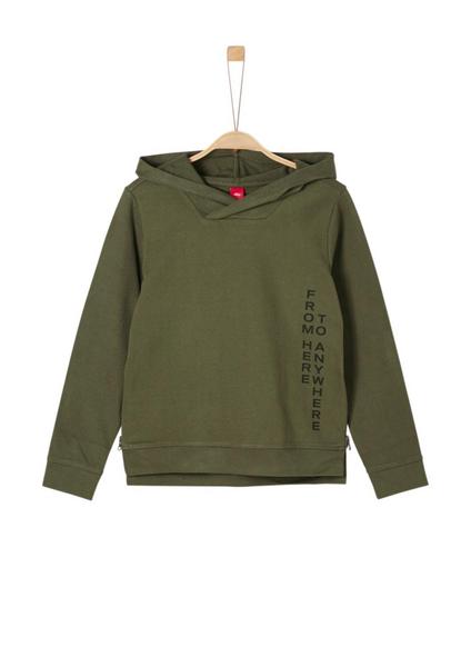SWEATSHIRT LANGARM - 7845/khaki