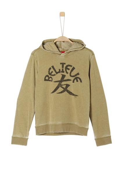 SWEATSHIRT LANGARM - 7708/green