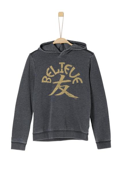 SWEATSHIRT LANGARM - 9999/black