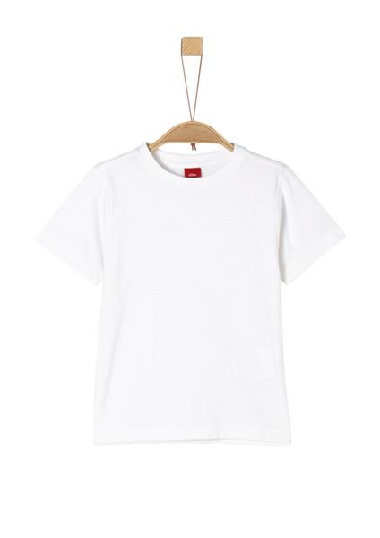 T-SHIRT KURZARM - 0100/white
