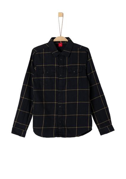 HEMD LANGARM - 99N3/black check